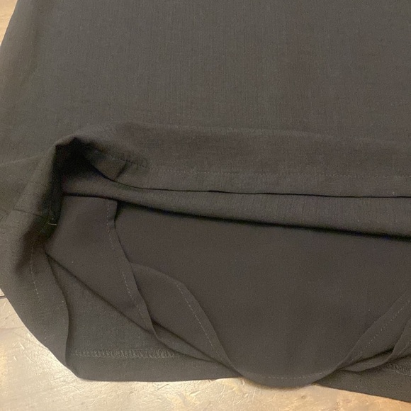 Lulu’s black shift midi dress exposed zipper size S - Picture 5 of 8